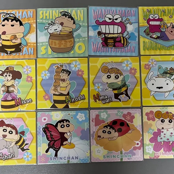 [BUNJANG] Crayon Shin-chan Chocobi Seal Bundle Set / 짱구 초코비씰 일괄 판매
