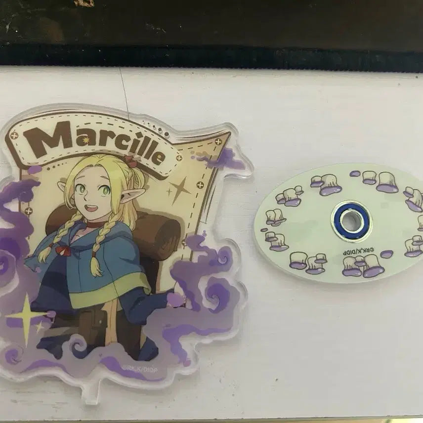 [BUNJANG] Dungeon Meshi Marcille Rotating Acrylic Stand / 던전밥 마르실 회전 아크릴