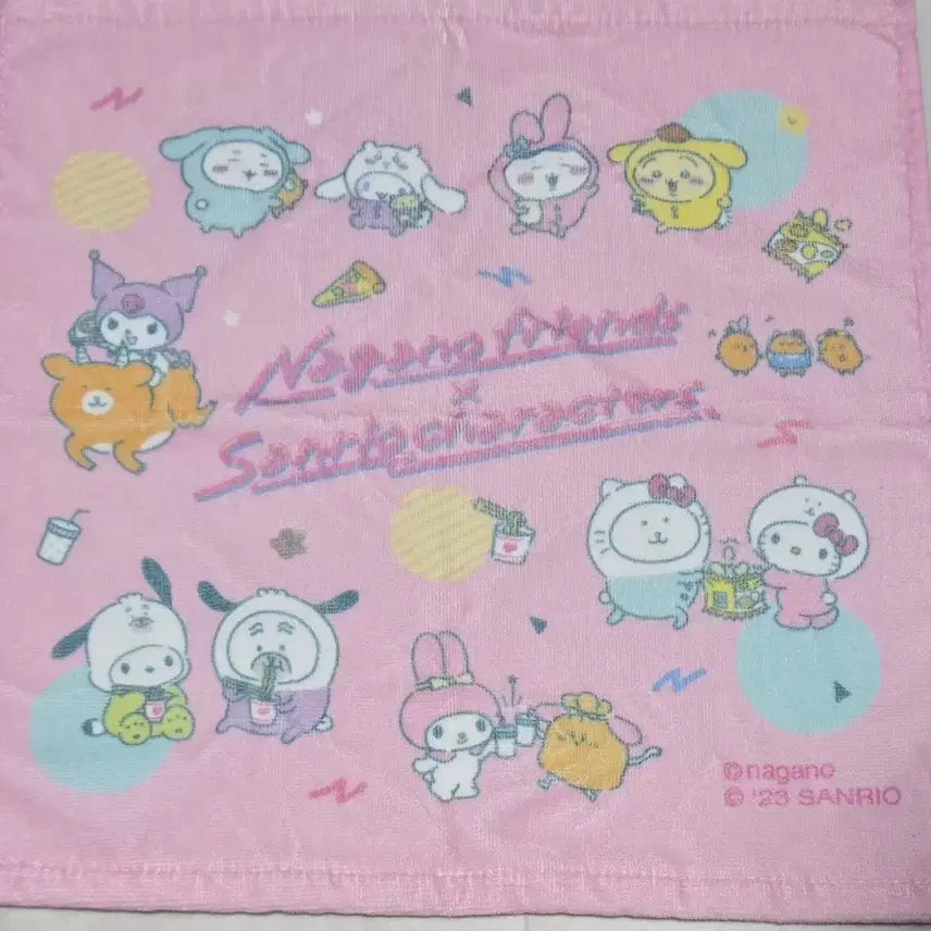 [BUNJANG] Nagano Friends x Sanrio Collaboration Hand Towel / 나가노프렌즈x산리오 콜라보 핸드타월