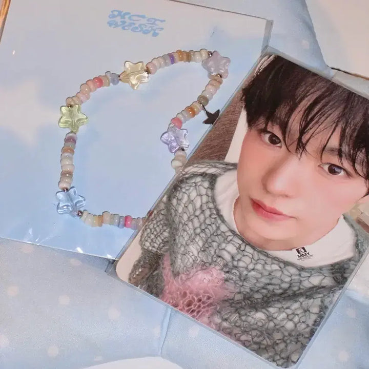 [BUNJANG] NCT WISH Yushi Photocard and Bracelet Set / 포카 포함) 엔시티 위시 스테디 MD 팔찌 양도 유우시 포카