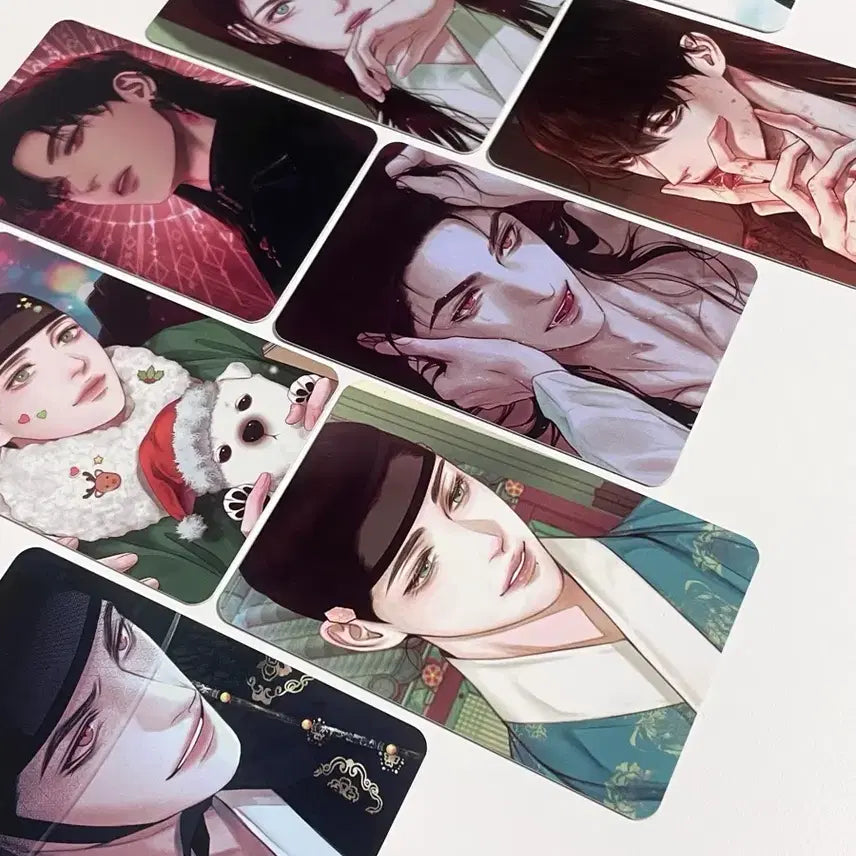 [BUNJANG] Kwiz Collection 8 Types Photocard Bundle Set (Lee Nok, Geumdong) / 귀야곡 컬렉션 포토카드 8종 일괄 재신 이녹 금동이 포카 컬포