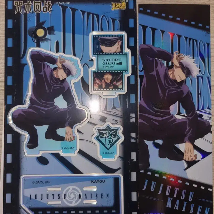 [BUNJANG] Jujutsu Kaisen Satoru Gojo &amp; Students Acrylic Stand Set (5 Pieces) / [단순개봉] 고죠사토루 포함 아크릴스탠드 5개일괄