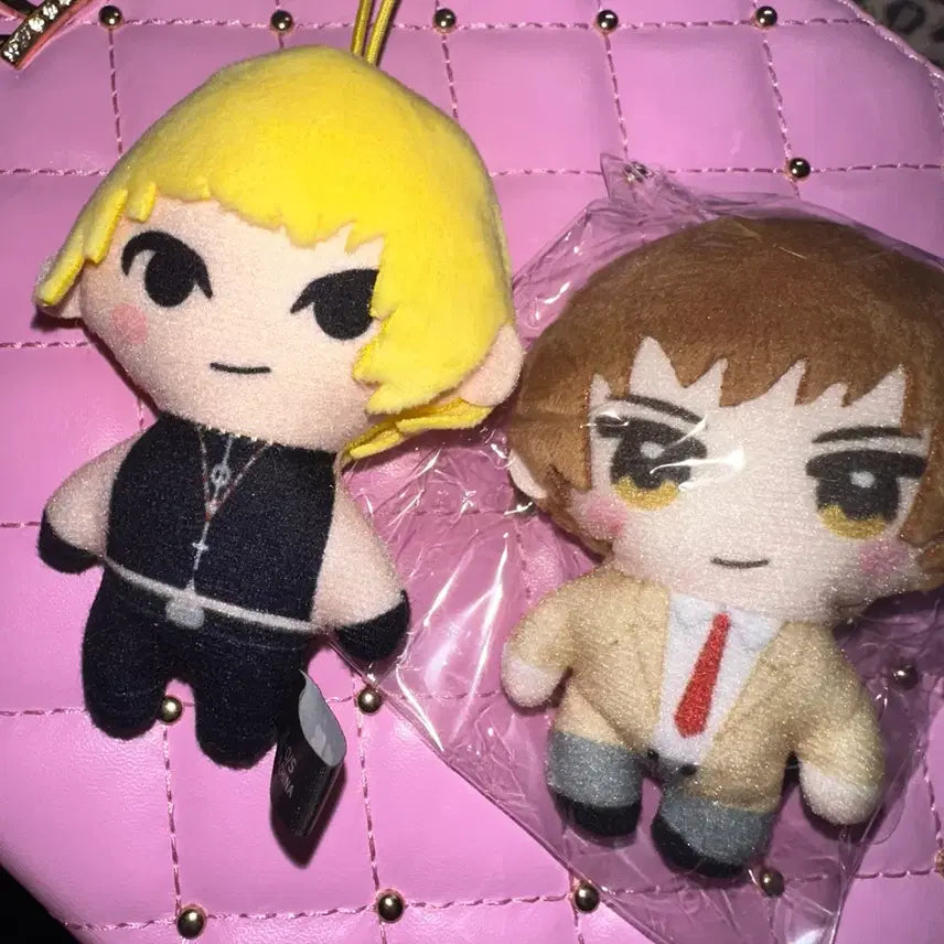 [BUNJANG] Death Note Kapuco Friends Plush Set (Light, Mello) / 데스노트 카푸코 프렌즈 누이 라이토 멜로 일괄