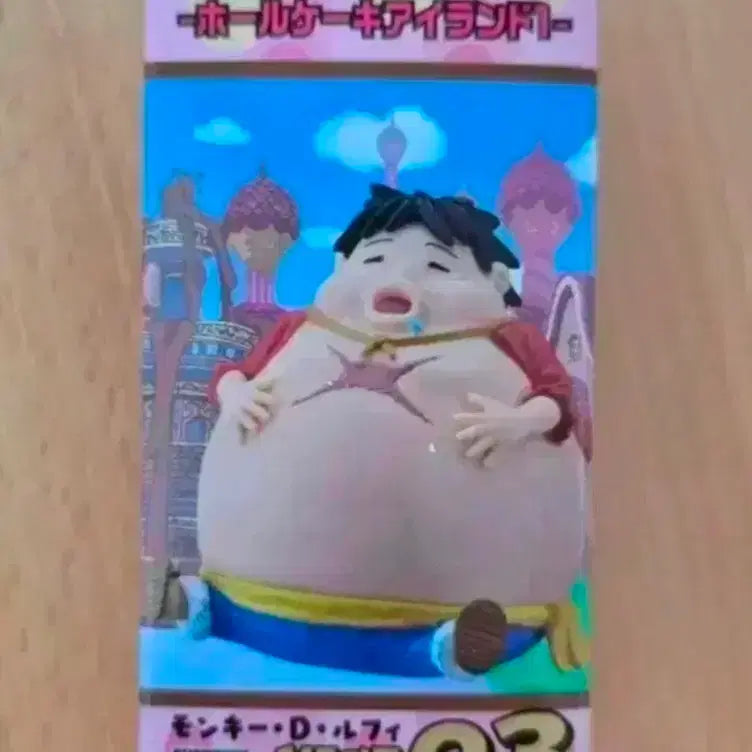 [BUNJANG] One Piece World Collectable Figure Fat Luffy (Export Version) / 원피스 월드콜렉터블 월콜 뚱루피 팝니다