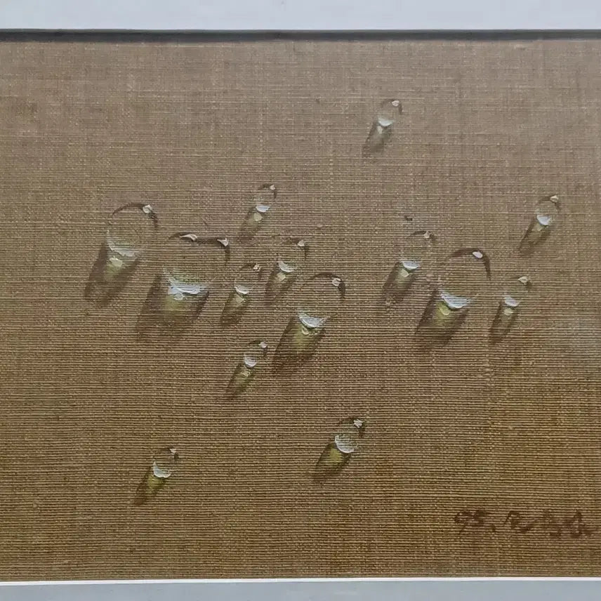 [BUNJANG] Water Droplet Oil Painting - Size No. 2 / 물방울 유화 그림 크기2호