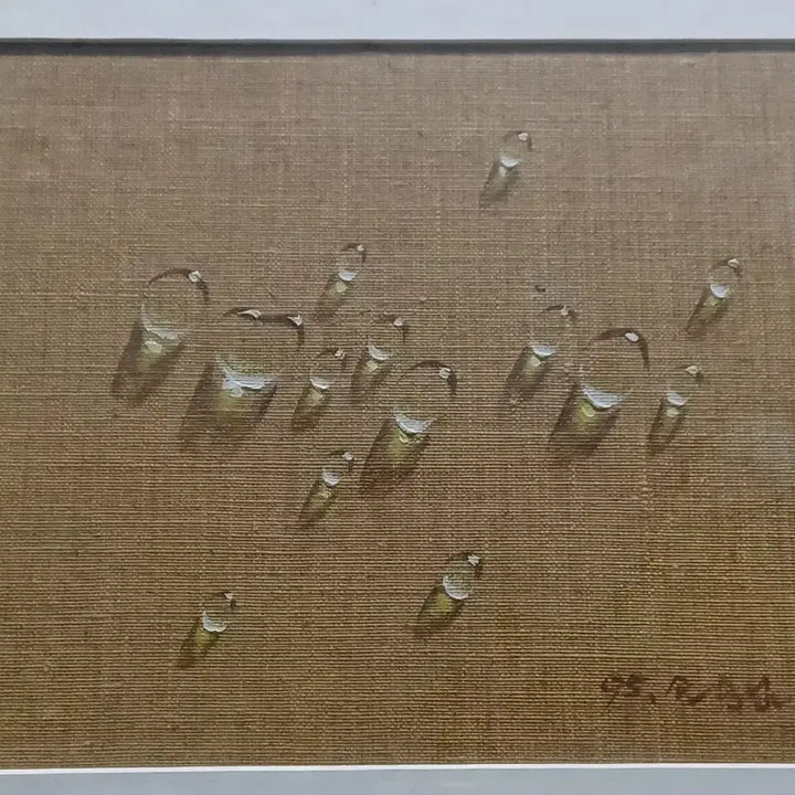 [BUNJANG] Water Droplet Oil Painting - Size No. 2 / 물방울 유화 그림 크기2호