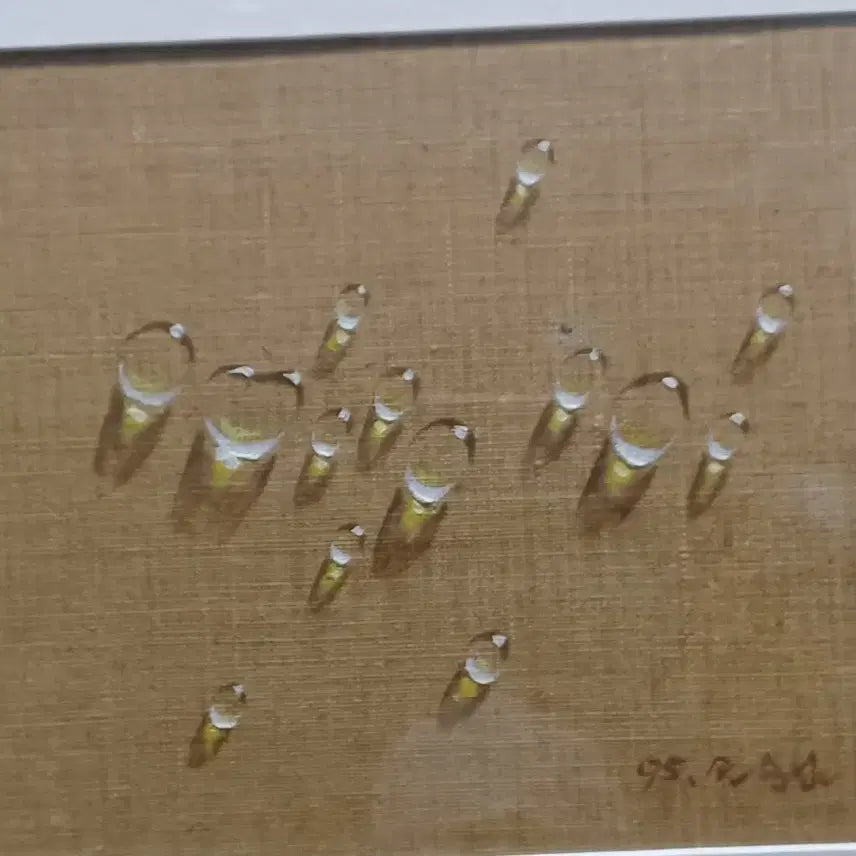 [BUNJANG] Water Droplet Oil Painting - Size No. 2 / 물방울 유화 그림 크기2호