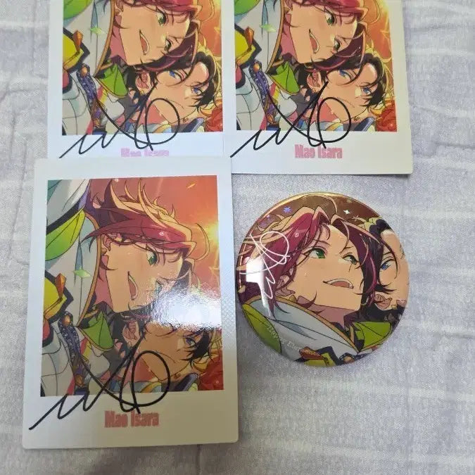 [BUNJANG] Ensemble Stars Mao 10th Anniversary Photo Shot Can Badge / 앙스타 마오 10주년 파샷츠 캔뱃지