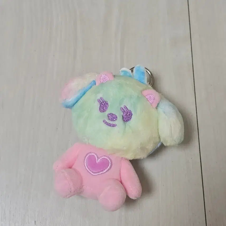 [BUNJANG] TXT (TOMORROW X TOGETHER) Rainbow Bamm 3rd Gen Beomgyu Yeonjun Apple Stress Ball Keychain / 뿔바투 레인보우 밤긋 키링 | 투바투 범규 플러쉬 키링 beomgyu
