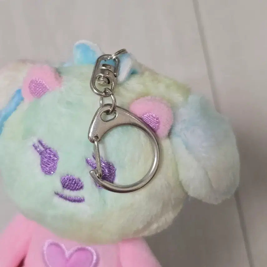 [BUNJANG] TXT (TOMORROW X TOGETHER) Rainbow Bamm 3rd Gen Beomgyu Yeonjun Apple Stress Ball Keychain / 뿔바투 레인보우 밤긋 키링 | 투바투 범규 플러쉬 키링 beomgyu