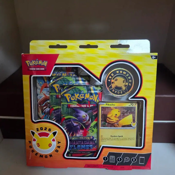 [BUNJANG] Pokemon 30th Anniversary 2026 Pikachu Promo Card Box / 포켓몬 30주년 2026 피카츄 프로모 카드 박스(상태 좋음)