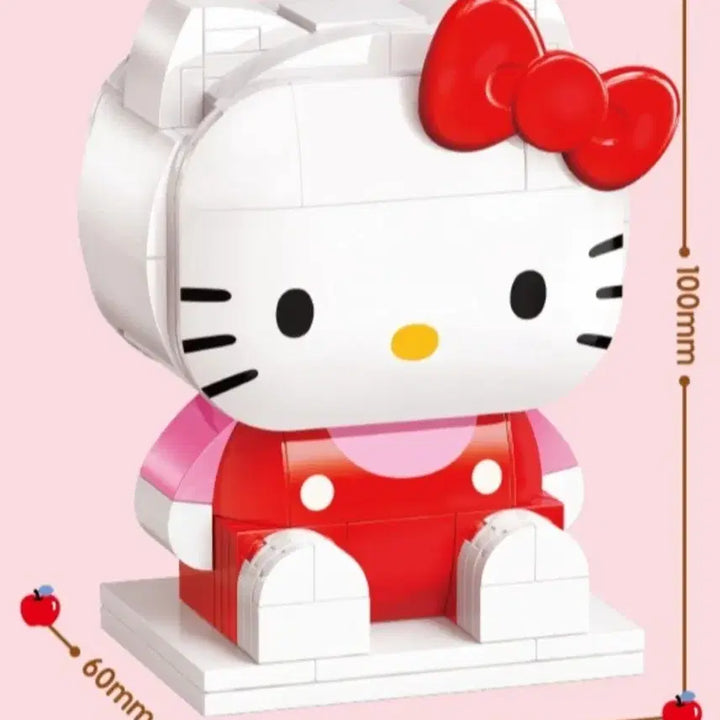 [BUNJANG] Hello Kitty Building Blocks Toy / 헬로키티 블럭 장난감