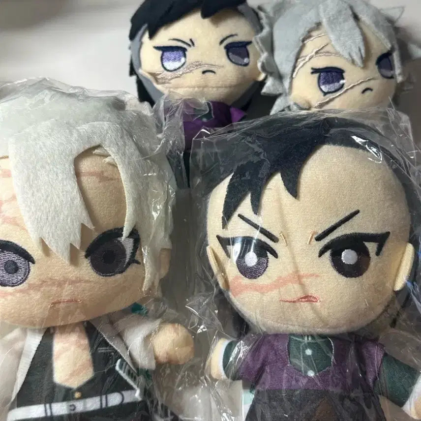 [BUNJANG] Demon Slayer Sanemi &amp; Genya Plush Doll Bundle Set / 사네미 겐야 누이 일괄 귀멸의 칼날