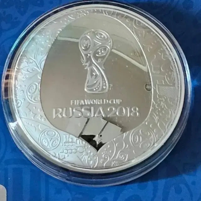 [BUNJANG] Korea Football Team 9 Consecutive World Cup Appearances Commemorative Silver Medal / 9회 연속 월드컵 진출 은메달