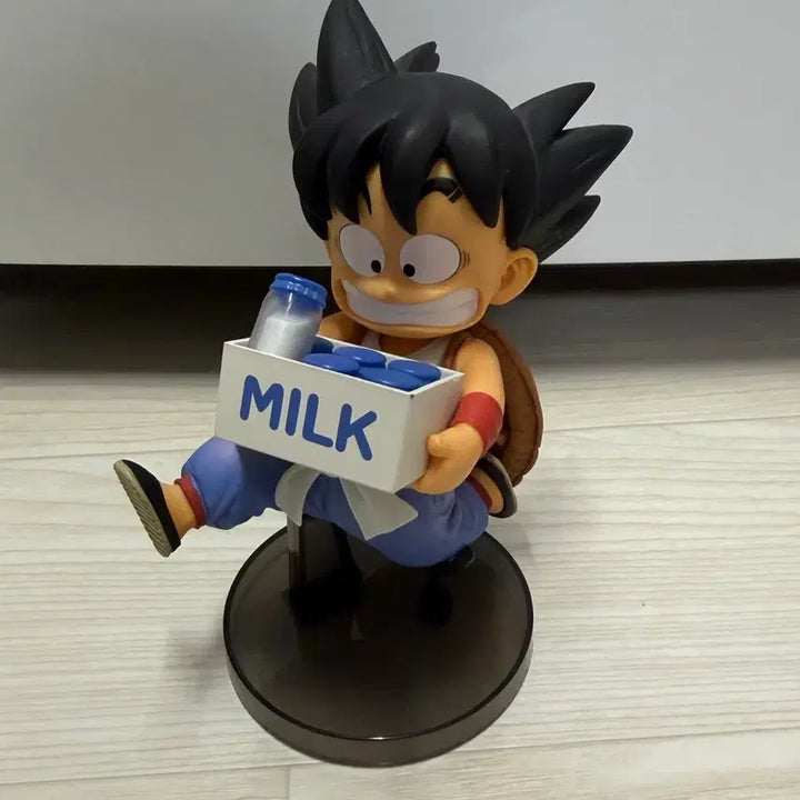 [BUNJANG] Dragon Ball BWFC Goku (Milk Delivery Ver.) Unsealed / 드래곤볼 BWFC 유년기 손오공  (밀크배송 Ver.) 개봉