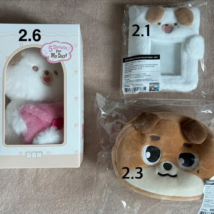 [BUNJANG] DAY6 Petit Merz Voice Keyring, Collect Book, Denimals Pouch Bundle / 원가이하 데이식스 굿즈 양도
