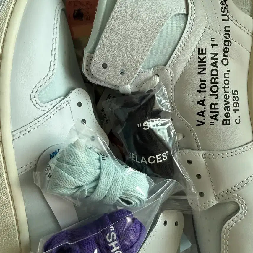 [BUNJANG] Air Jordan 1 x Virgil Abloh Retro High OG Alaska White / 조던 1x 버질 아블로 아카이브 레트로 하이 알래스카 화이트