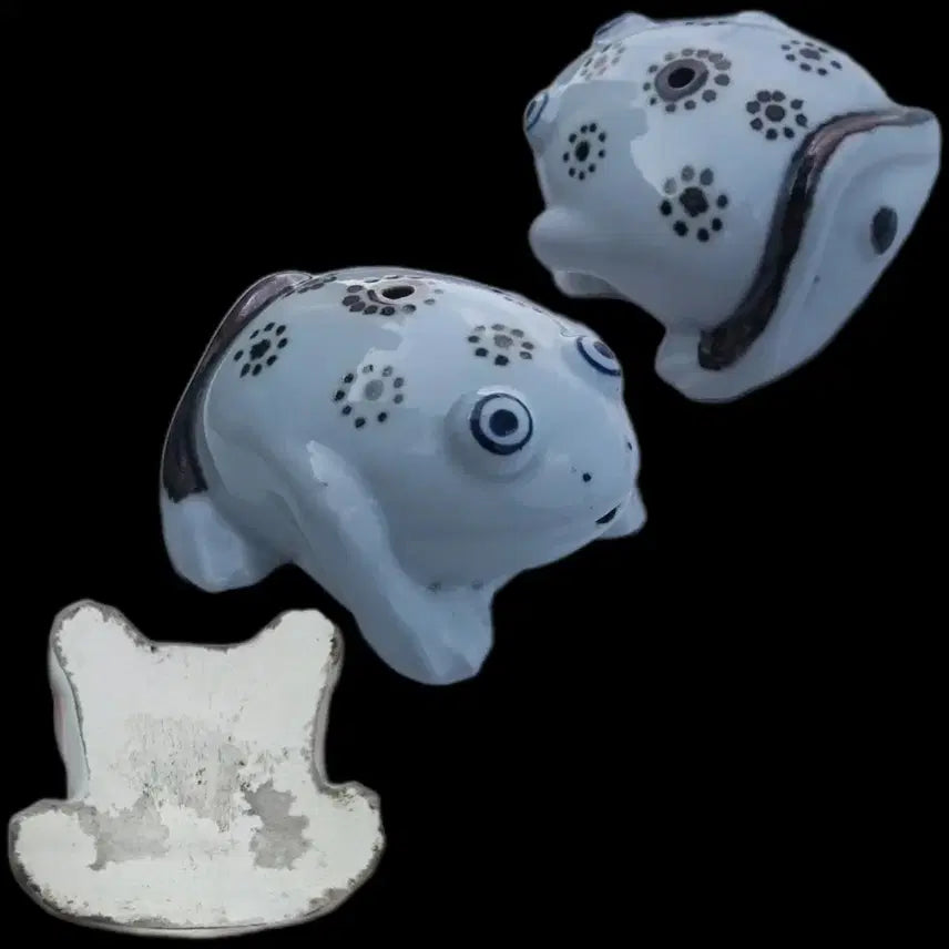 [BUNJANG] White Porcelain Frog Inkstone / 연적