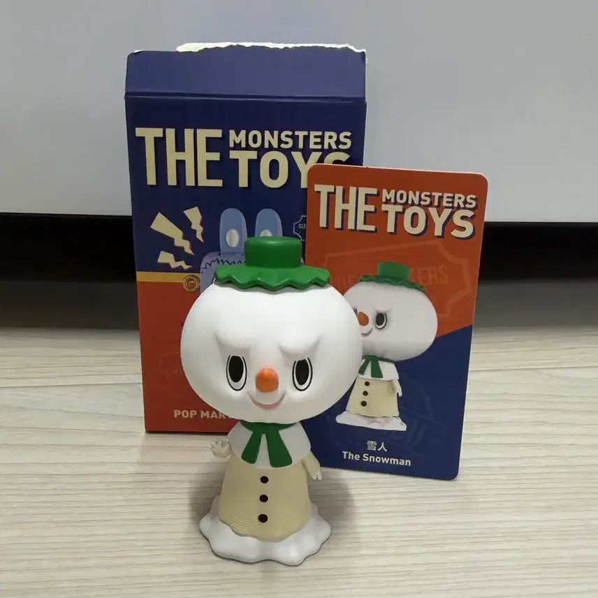 [BUNJANG] Pop Mart Labubu The Monsters Toy Series - Snowman (Unsealed) / 팝마트 라부부 더 몬스터즈 토이 시리즈 - 스노우 맨