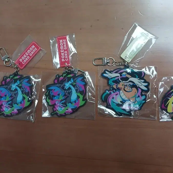 [BUNJANG] Pokemon Card Game Keychain Set / 포켓몬 카드 게임 키링