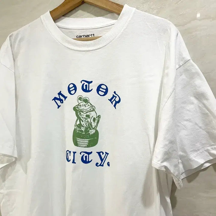 [BUNJANG] Carhartt Motor City Short Sleeve T-Shirt / 칼하트 / Motor City 티셔츠, 반팔 티셔츠 / M(105)