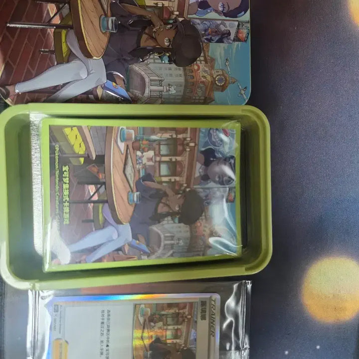 [BUNJANG] Pokemon Yachiyo Hobbs Autographed Card Tin Case Protector / 포케몬 야청 호브 싸인카드 틴케이스 프로텍터 판매합니다