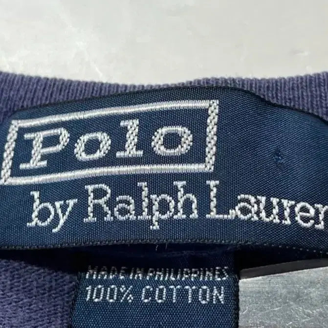 [BUNJANG] Polo Ralph Lauren Navy Heavyweight Waffle PK T-Shirt L / 폴로 랄프로렌 네이비 반팔 티셔츠 L PK원단 헤비웨이트 와플