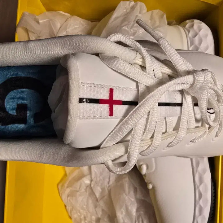 [BUNJANG] G/FORE G4 Golf Shoes White Size 42 / G/FORE 지퐁니  골프화 화이트 새제품42사이즈