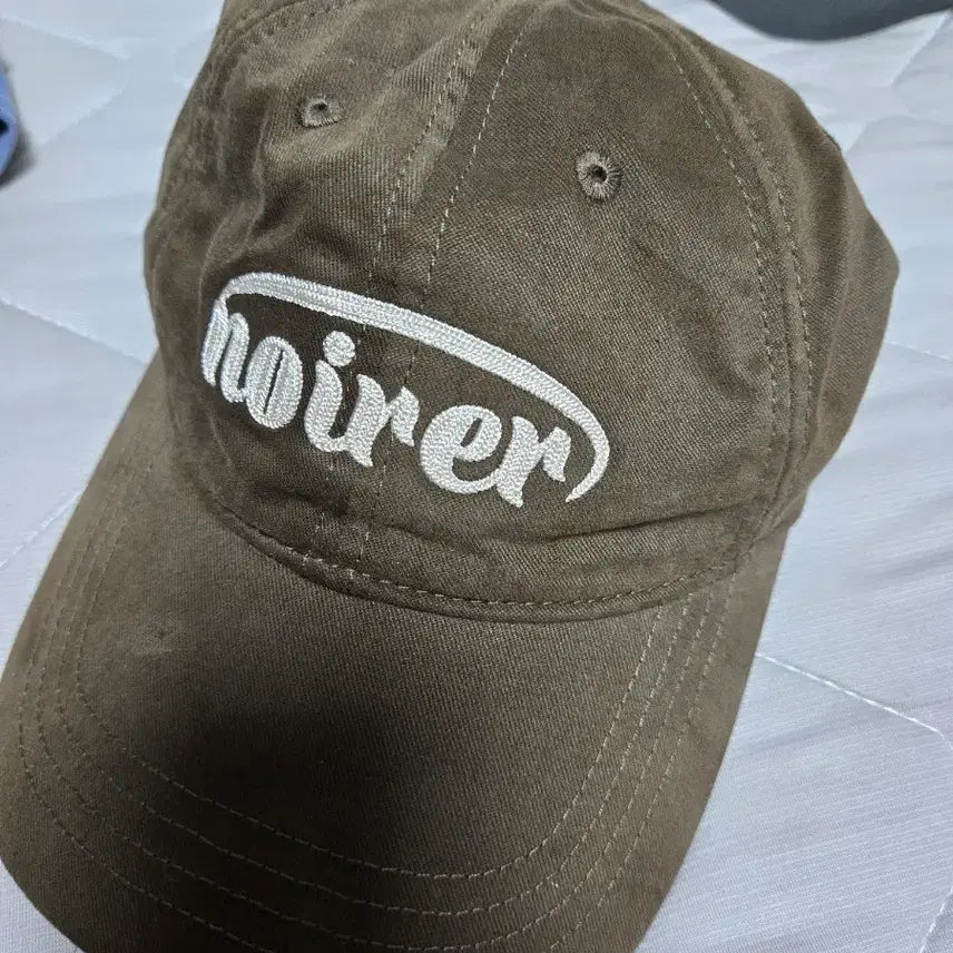 [BUNJANG] Noirker Brown Ball Cap / noirer 노이어 브라운 볼캡