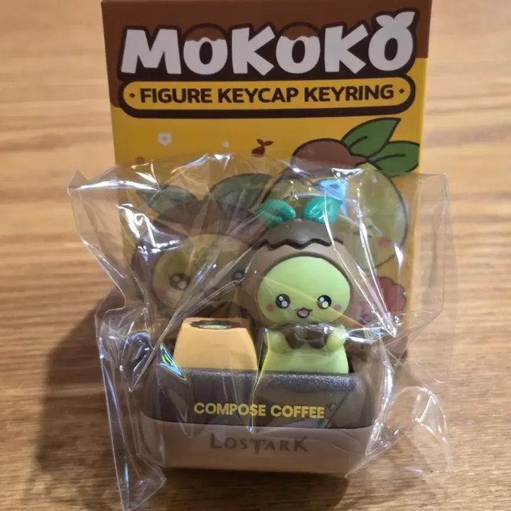 [BUNJANG] Lost Ark Compose Coffee Collaboration Mokoko Keycap Keychain + Coupon / 로스트아크 컴포즈커피 콜라보 모코코 키캡 키링 + 쿠폰 판매