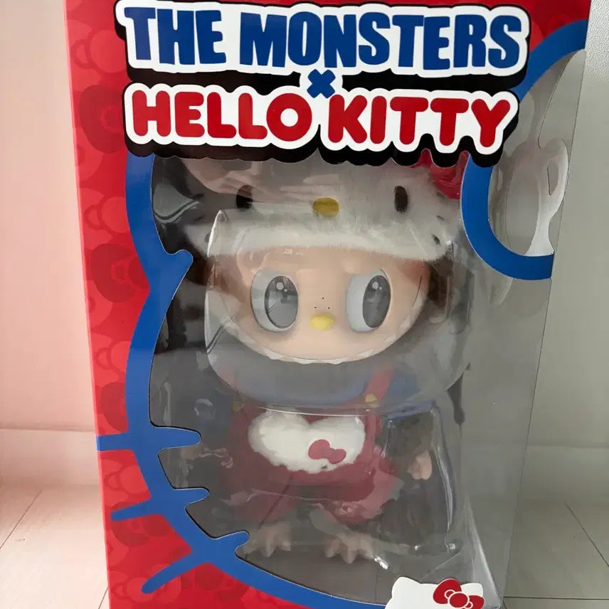[BUNJANG] Labubu x Hello Kitty Collaboration Plush Toy / 새상품 라부부 헬로키티 인형