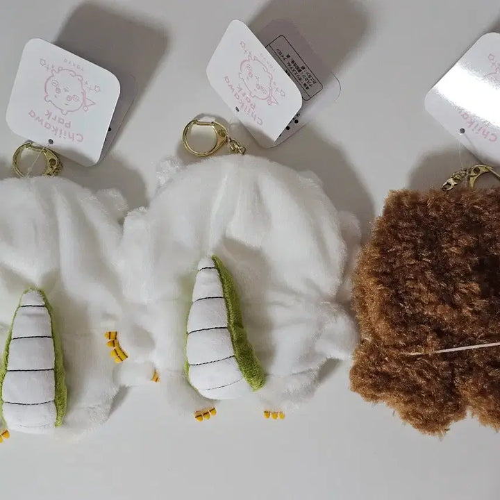 [BUNJANG] Chiikawa Park Mascot Doll Clothes - Ano-ko &amp; Bear Doll / 치이카와파크 마스코트 인형옷 아노코 곰인형 애착 곰돌이