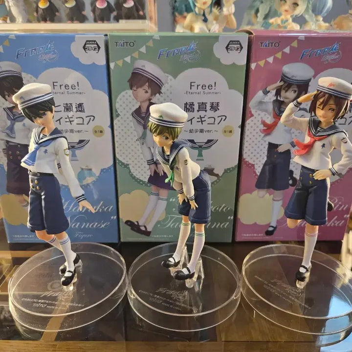 [BUNJANG] Free! Childhood Version Figure Bundle Set / 프리 free! 유년기 피규어(일괄)