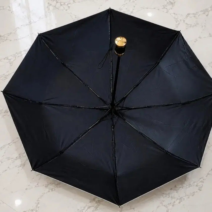 [BUNJANG] Chanel Camellia 5-Section Automatic Umbrella Full Box New / 샤넬 까멜리아  5단 양우산 풀박스 새상품