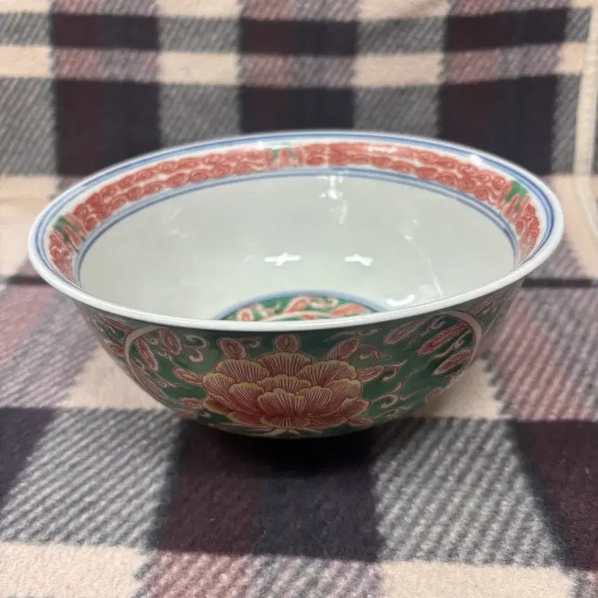 [BUNJANG] Hongrakche Kilin Pattern Large Bowl / 홍록체 기린문 대접