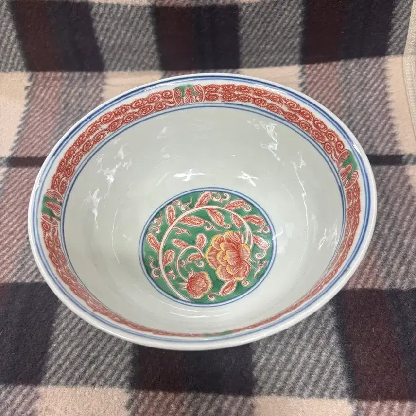 [BUNJANG] Hongrakche Kilin Pattern Large Bowl / 홍록체 기린문 대접
