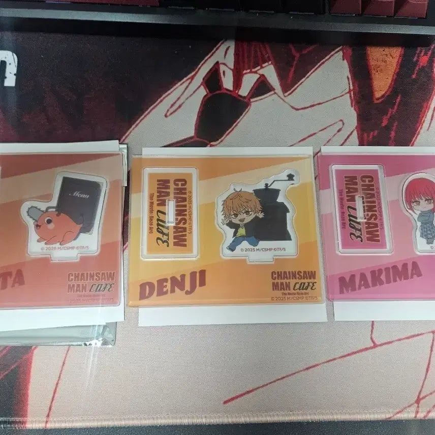[BUNJANG] Chainsaw Man Collaboration Cafe SD Acrylic Standee (Pochita/Denji/Makima) / 체인소맨 콜라보 카페 SD 아크릴 스탠드 (포치타/덴지/마키마)