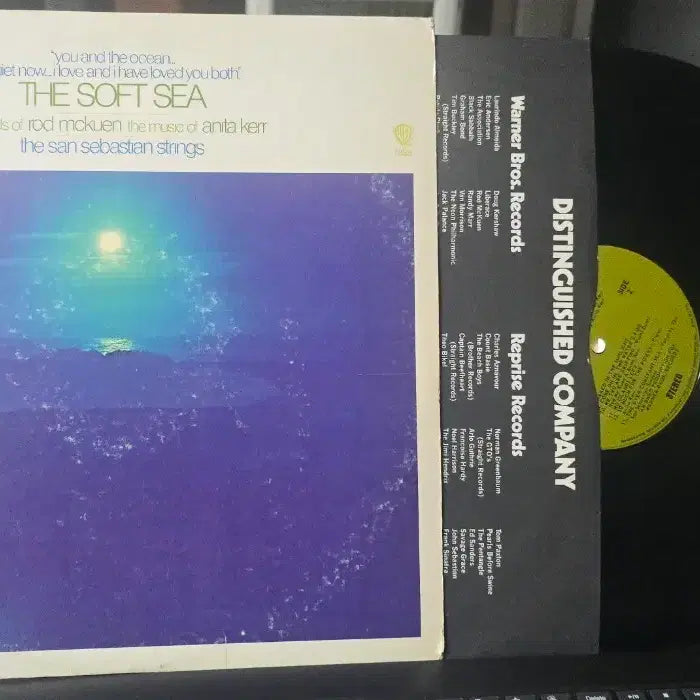 [BUNJANG] The San Sebastian Strings The Soft Sea LP / San Sebastian Strings_The Soft Sea_LP US