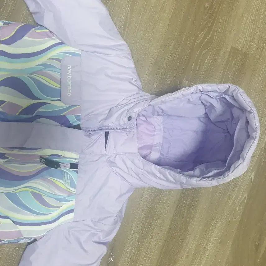 [BUNJANG] New Balance Kids Padded Jacket Lavender Size 145 / 뉴발란스 아이패딩 145