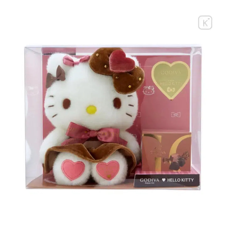 [BUNJANG] Godiva x Hello Kitty Plush Chocolate Set / 고디바 X 헬로키티 인형 초콜릿 세트