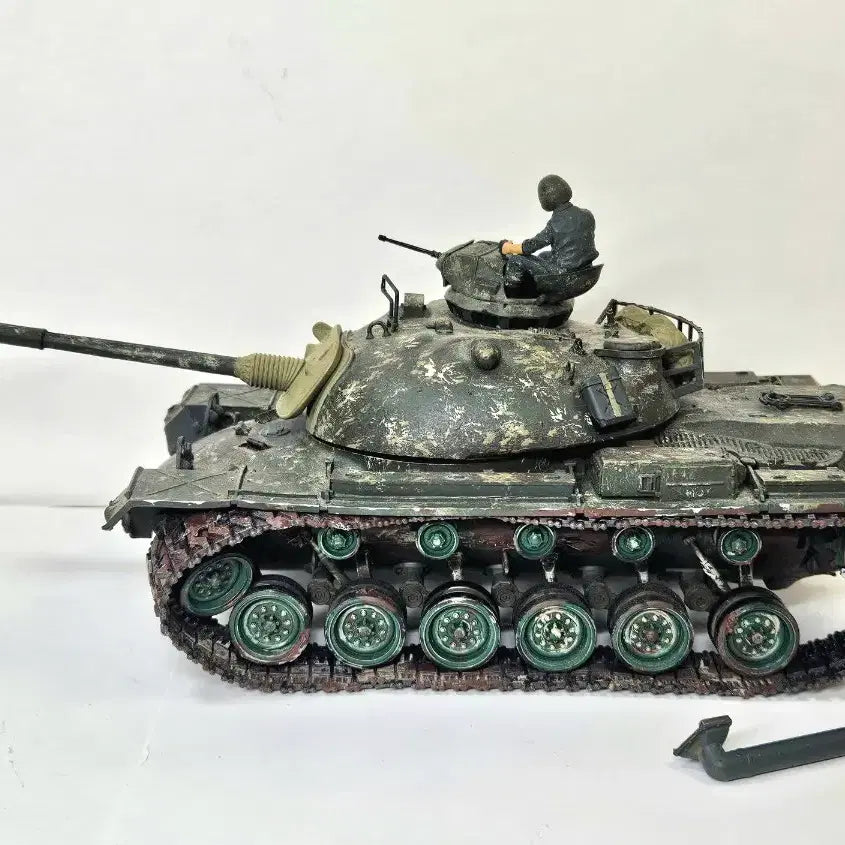 [BUNJANG] Tamiya 1/35 M48A3 Patton Tank Assembly Kit (Parts/Junk) / 정크 조립품 [타미야] 1/35 M48A3 패튼 전차