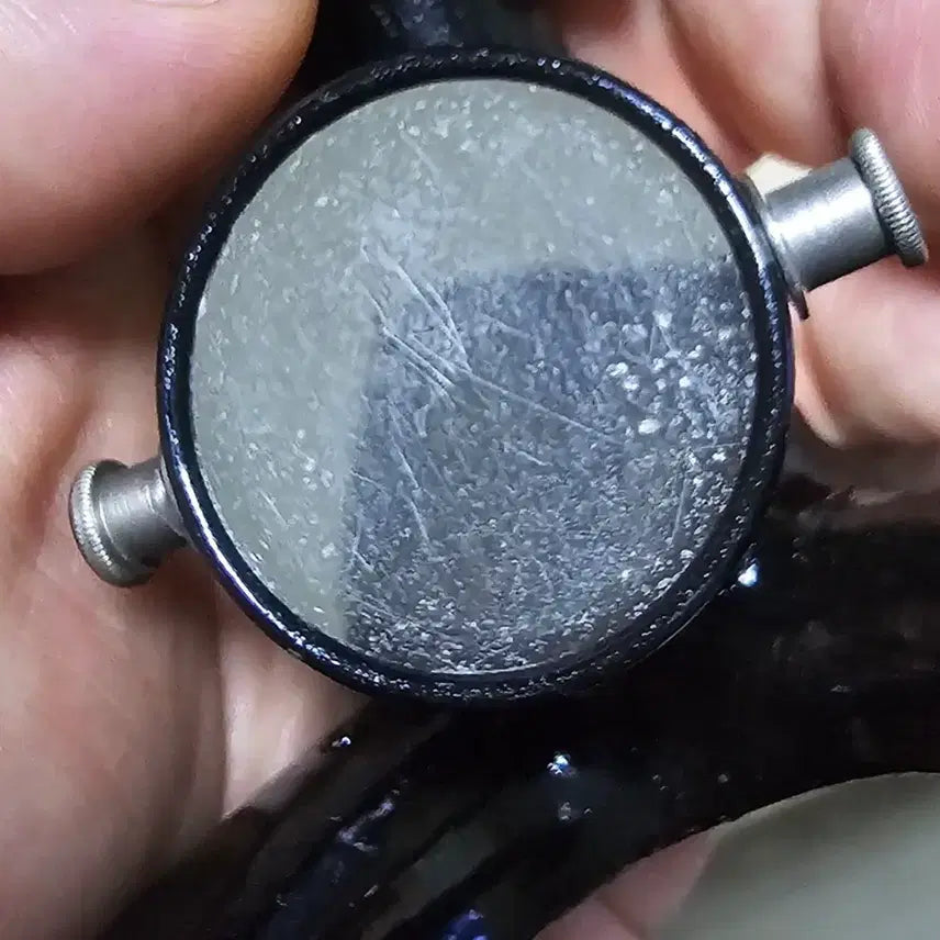 [BUNJANG] 1920s Vintage Student Microscope - Wood &amp; Metal Construction / 1920년대 100년된 학생용 빈티지 현미경