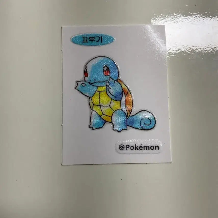 [BUNJANG] Pokemon Squirtle Sticker / 꼬부기 띠부실