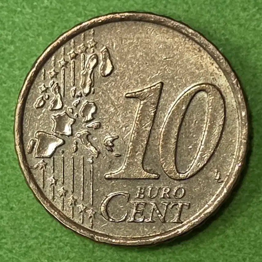 [BUNJANG] 2002 10 Euro Cent Coin / 2002년 유로 10센트 동전 M3072
