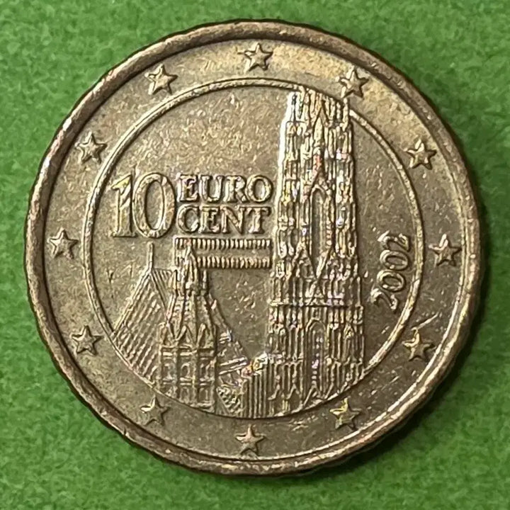[BUNJANG] 2002 10 Euro Cent Coin / 2002년 유로 10센트 동전 M3072