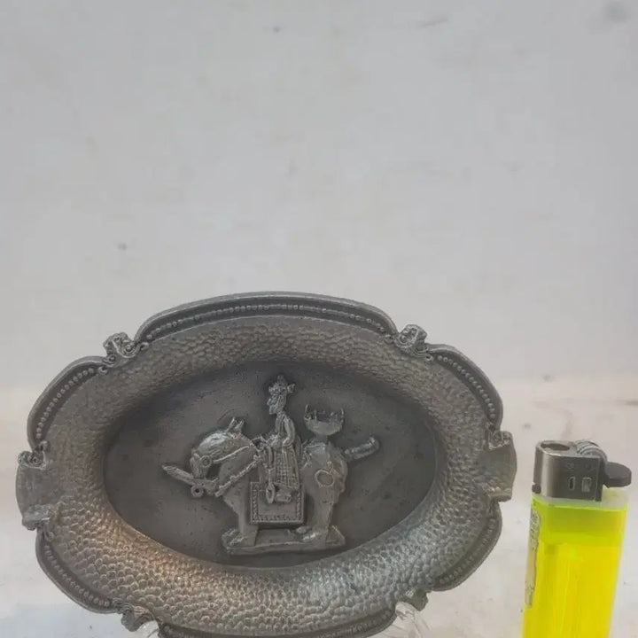 [BUNJANG] Silla Dynasty Equestrian Figure Bronze Art Piece / 신라시대 기마인물형 토기 형상의 주석작품