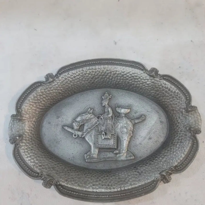 [BUNJANG] Silla Dynasty Equestrian Figure Bronze Art Piece / 신라시대 기마인물형 토기 형상의 주석작품