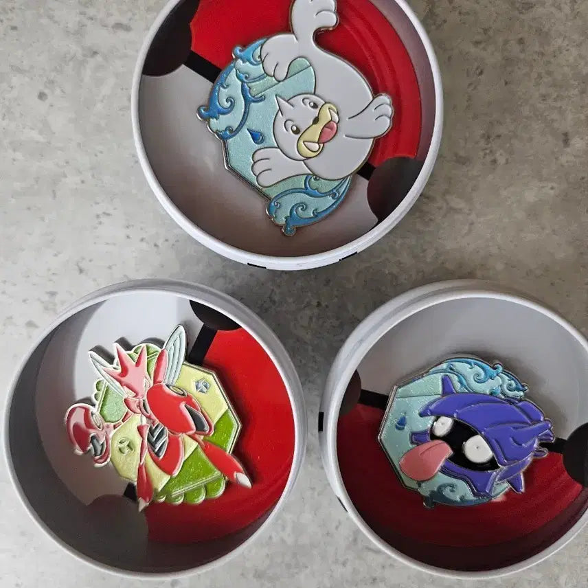 [BUNJANG] Pokemon Random Badge Set / 포켓몬스터 팝업 랜덤뱃지 100 3종 팝니다