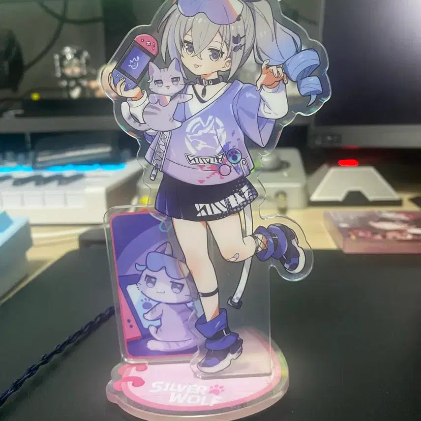 [BUNJANG] Honkai: Star Rail Silver Wolf Acrylic Stand / 붕괴 스타레일 은랑 아크릴 스탠드 (공식)