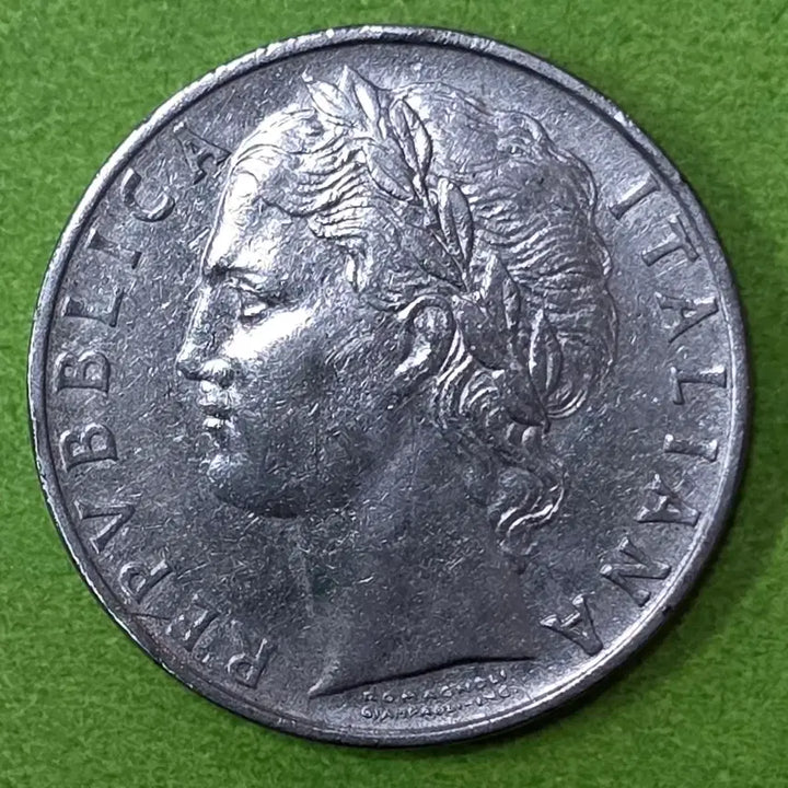 [BUNJANG] 1964 Italy 100 Lire Coin / 1964년 이탈리아 100리라 동전 M3078